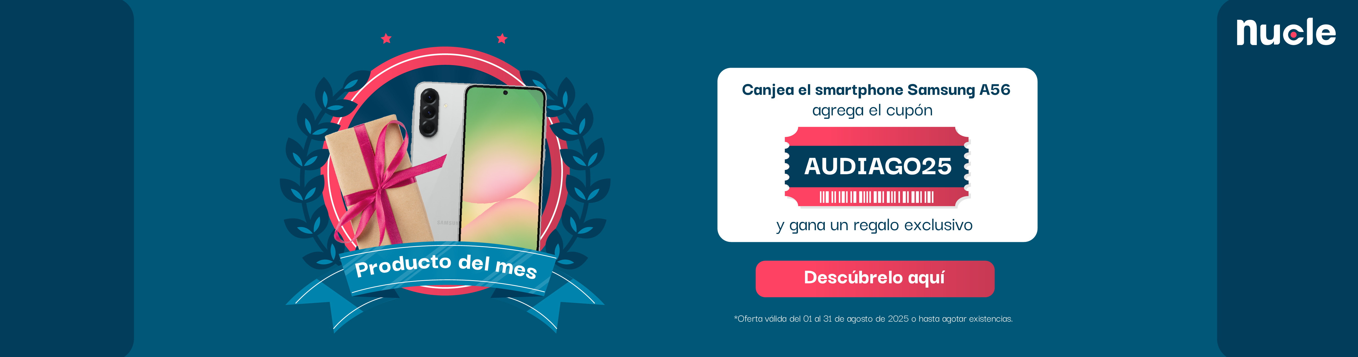Producto del mes agosto