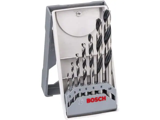 Jogo Broca Metal Bosch HSS-PointTeQ Mini X-Line 2-10mm 6 Peças