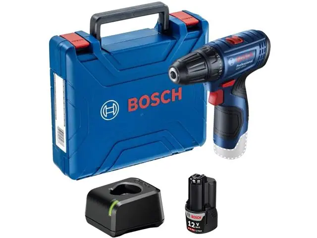 Parafusadeira Furadeira Bosch GSR 120-LI 12V 1 Bateria