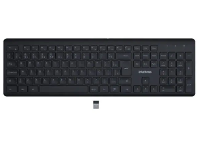 Teclado Intelbras Sem Fio TSI50 USB 2.4GHz Preto