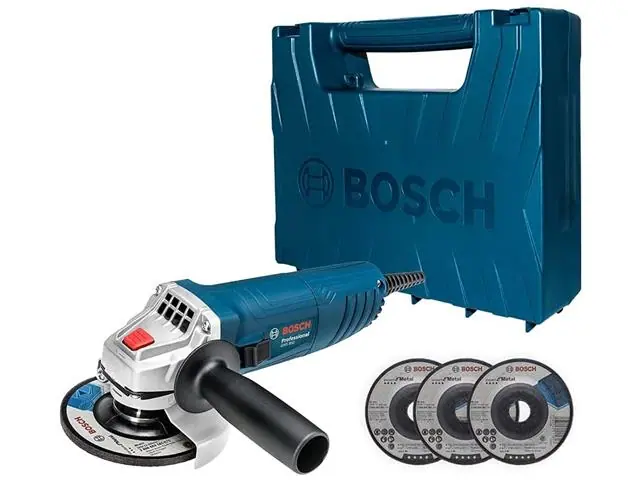 Esmerilhadeira Angular Bosch GWS 3 Discos e Maleta 850W