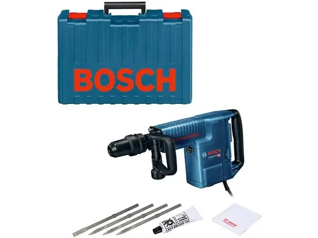 Martelo Demolidor Bosch GSH 11 E 1500W 18,6J EPTA com Maleta