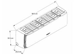 Minisplit Classic On/Off 17000 BTU Blanco - 6