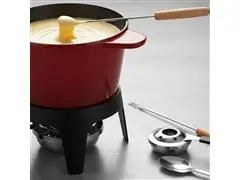 Conjunto para Fondue Haus Sauté Vermelho 10 Peças - 7