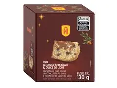 Mini Panettone Gotas de Chocolate Recheio DDL 130G - 2