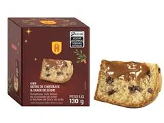 Mini Panettone Gotas de Chocolate Recheio DDL 130G - 0