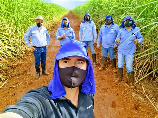 Condução de ensaios de campo, treinamentos agronômicos - J.P.Pivetta