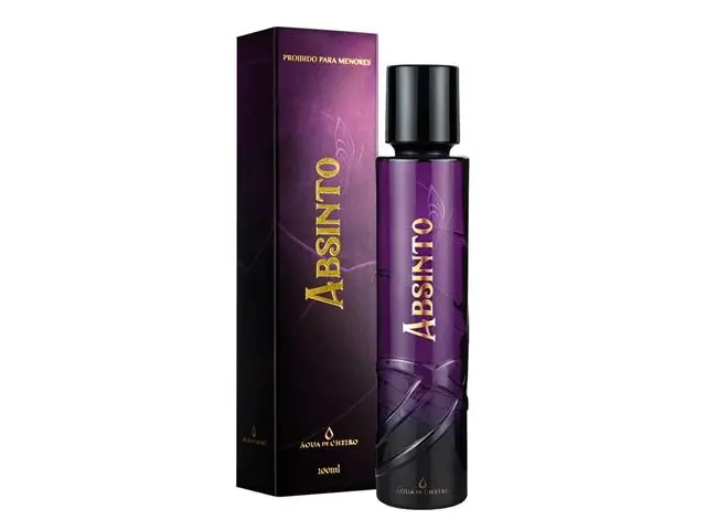 Perfume Deo Colônia Água de Cheiro Absinto Feminino 100ML