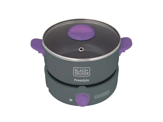 Panela Elétrica com Cooktop Black&Decker PC700 Freestyle 2,5 Lts