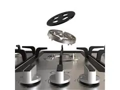 Cooktop a Gás Inox 5 Bocas Oster OTOP701 Semiprofissional Bivolt - 6