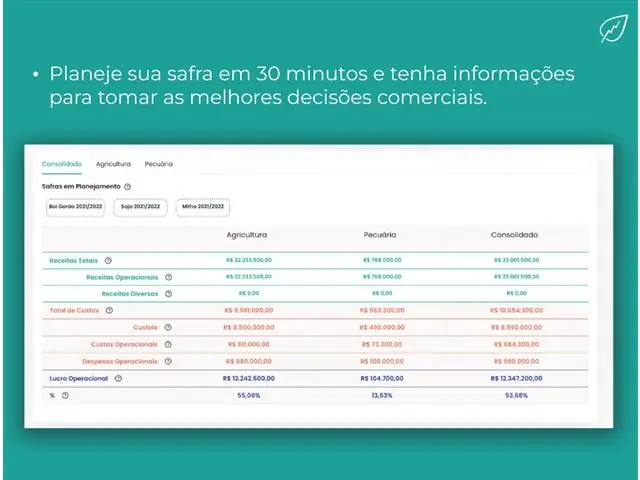 Lucro Rural - Software de Gestão Financeira Agro - 2