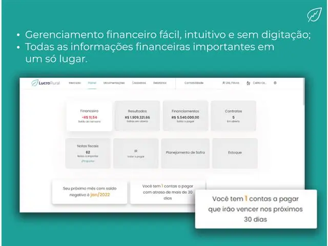 Lucro Rural - Software de Gestão Financeira Agro - 5