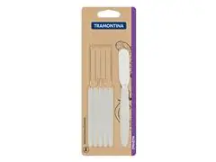 Conjunto de Espátulas para Manteiga Tramontina Ipanema Branco 6 Peças - 1