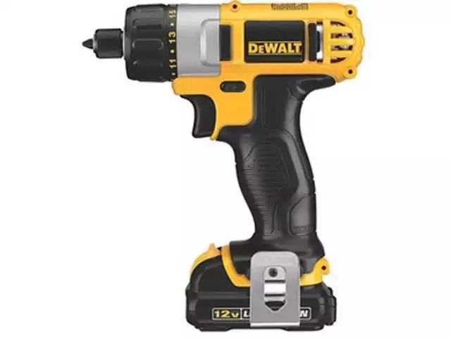 Parafusadeira 1/4" com Carregador e Bolsa Dewalt 12V