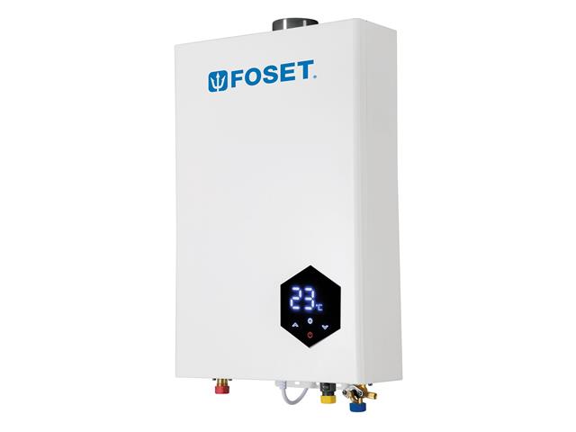 Calentador instantáneo Foset modulante 24L 4 servicios gas LP