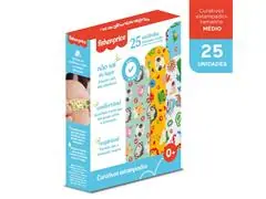 Curativo Estampado Fisher Price HC483 Caixa com 25 Unidades