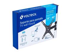 Soporte Volteck para pantallas 14" a 40" articulado Negro - 3