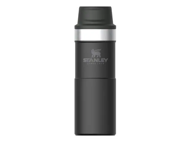 Garrafa Térmica Mug Stanley Classic Matte Black 354ML