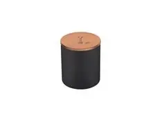 Lixeira Tramontina Útil Mix com Balde Preto e Tampa Rosé 5 Litros
