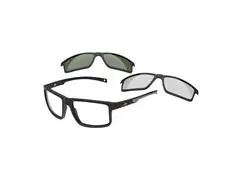 Óculos de Grau Masculino Mormaii Swap 5 Preto M6127APJ57