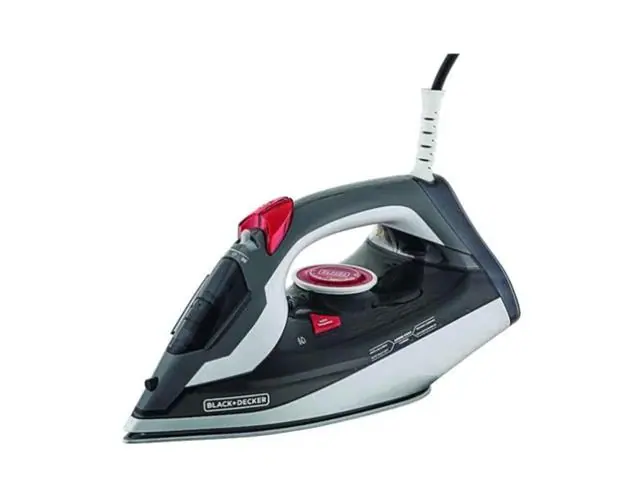 Ferro de Passar Roupas a Vapor Black&Decker FX3900 Superb Steam