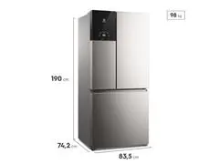 Geladeira Electrolux IM8S Multidoor Efficient InoxLook 590 Litros 110V - 1