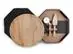 Conjunto para Pizza em Bambu 35CM 3 Peças - 1