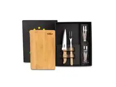 Kit para Churrasco com Copos 5 Peças