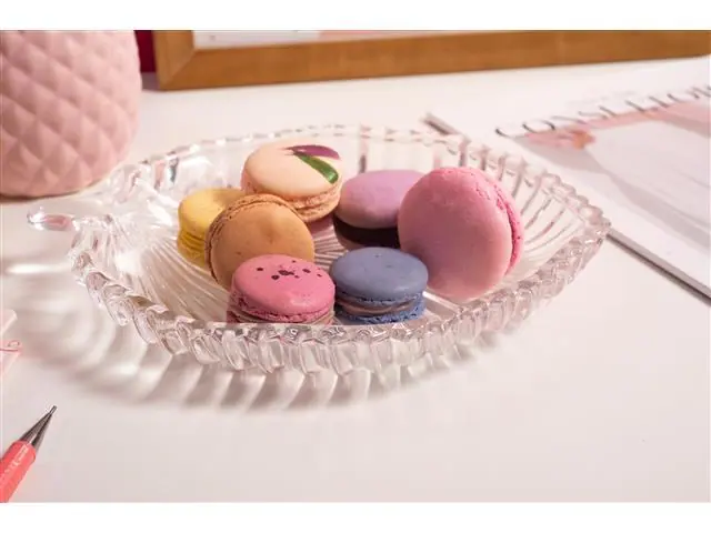 Prato Decorativo de Folha Lyor - 20,5x17x2,5cm