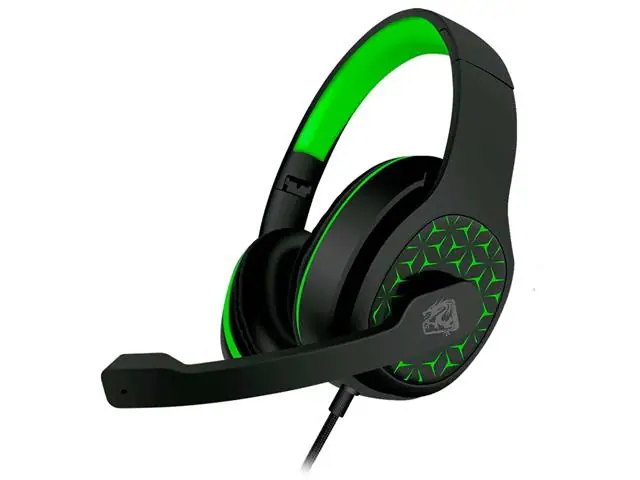 Headset Gamer ELG Emperor P3+P2 Preto e Verde HGE02