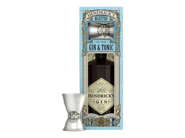 Gin Maestro con Jigger 700cc HENDRICK'S