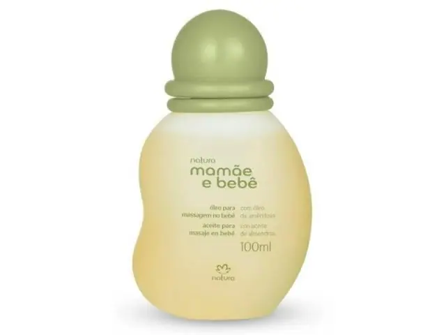 Óleo para Massagem Natura Mamãe e Bebê 100ML