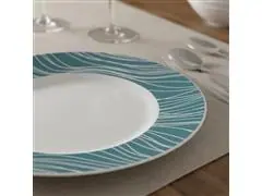 Jogo de Pratos Tramontina Clarice em Porcelana Decorada 12 Peças - 8