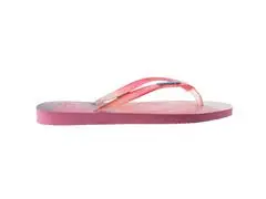 Chinelo Havaianas Slim Metallic Rainbow Pink Lemonade - 4