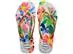 Chinelo Havaianas Slim Tropical Branco Azul - 0