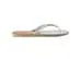 Chinelo Havaianas Slim Metallic Rainbow Bege Palha - 4