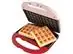 Máquina de Waffle Cadence Waf200 Duet Rosa - 0