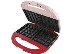 Máquina de Waffle Cadence Waf200 Duet Rosa - 4