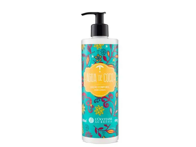 Loção Desodorante Corporal L'Occitane au Brésil Água de Coco 500ML