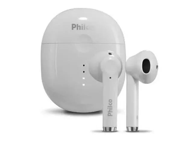 Fone de Ouvido Philco PFI100B Hit True Wireless 20h Branco Bivolt