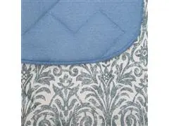 Edredom King  Buettner Buettner Malha Basic Lucerna Azul - 1