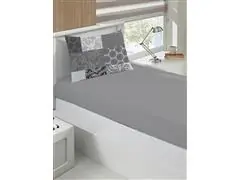 Jogo de Cama Solteiro Buettner Basic Salim Preto