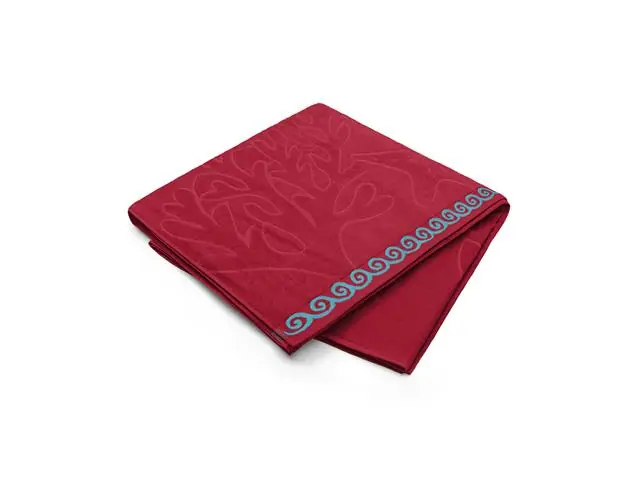 Toalha de Praia Buettner Golfinhos Vermelho Pimenta