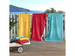 Toalha de Praia Buettner Golfinhos Vermelho Pimenta - 4