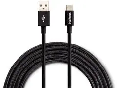 Cabo Usb-c Intelbras 1,5m Nylon Euac 15NP Preto