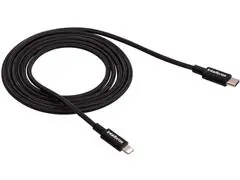 Cabo Usb-c Lightning Intelbras 1,5m Nylon Preto Eucl 15NP - 1