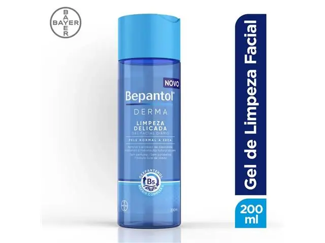 Gel de Limpeza Facial Bepantol Derma Limpeza Delicada 200ML