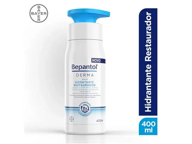 Loção Corporal Hidratante Restaurador Bepantol Derma 400ML