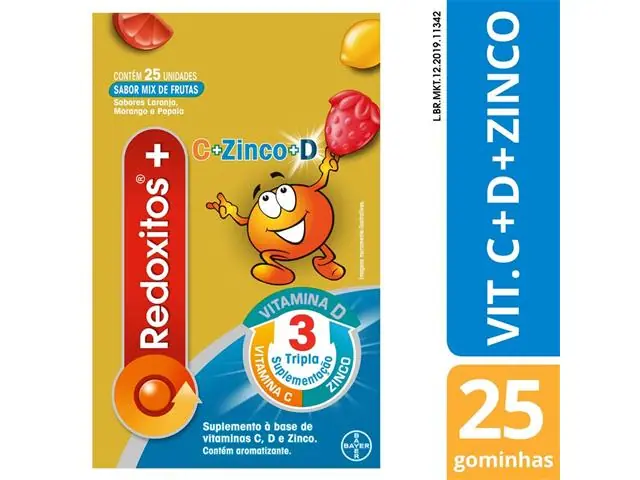 Suplemento Vitamínico Redoxitos Sabor Mix de Frutas com 25 Gomas