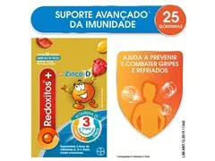 Suplemento Vitamínico Redoxitos Sabor Mix de Frutas com 25 Gomas - 4